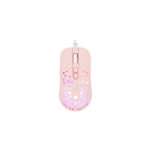 White Shark MI&amp;Scaron; GM-9004 TRISTAN-2 Roza RGB / 12.800 dpi Slike