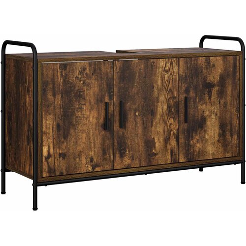  Kupaonski ormar Dimljeni hrast 95 x 34 x 61 cm Slike