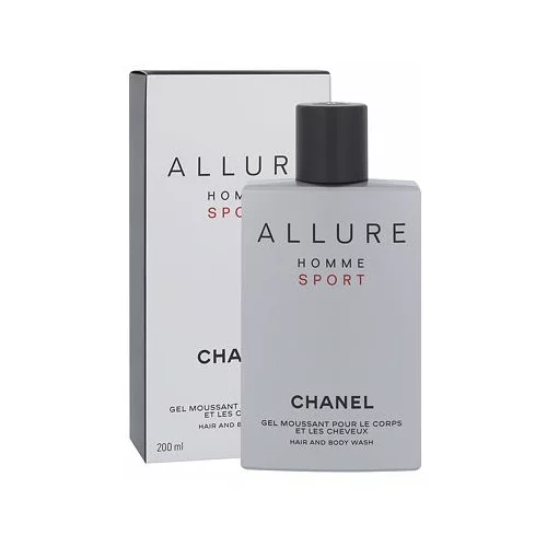 Chanel allure homme sport gel za prhanje 200 ml za moške