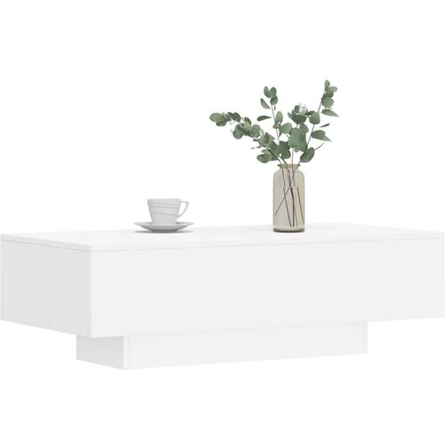 VidaXL Stolić za kavu bijeli 100 x 49 5 x 31 cm od konstruiranog drva Slike
