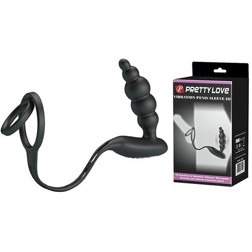  Masažer prostate sa prstenom za penis Cene