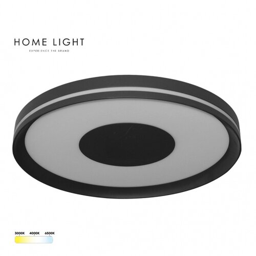 HOME LIGHT solea 74 plafonska svetiljka 30W cct crna Cene