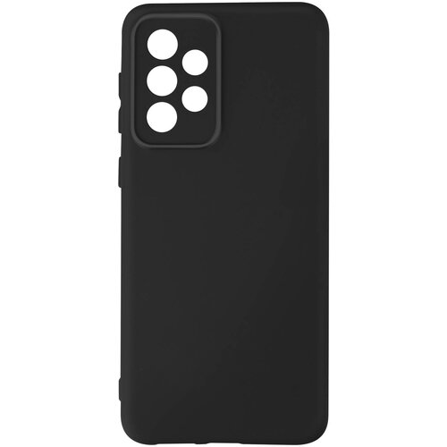 AVIZAR Ovitek za Samsung Galaxy A33 5G, poltrdi silikon z mehkim zakljuckom na dotik - crn, (20632202) Cene
