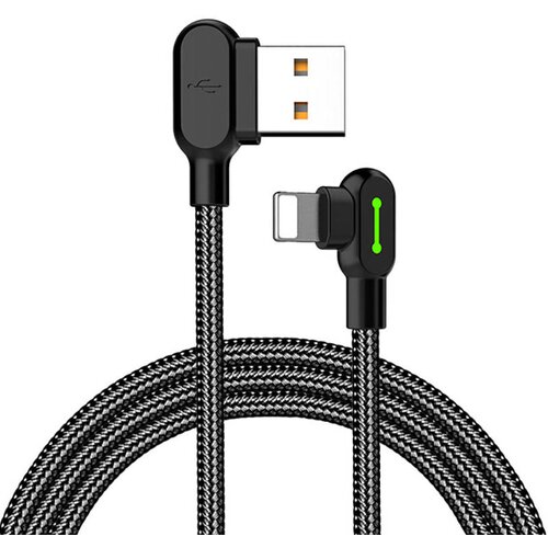 McDodo Kabel USB v Lightning, CA-4673, kotni, 1,8 m (črn), (20627828) Cene
