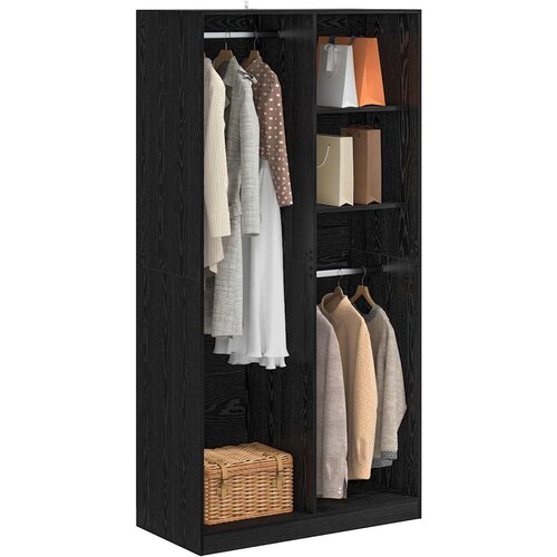  Crni hrast 100 x 50 x 200 cm Konstruirano drvo Slike