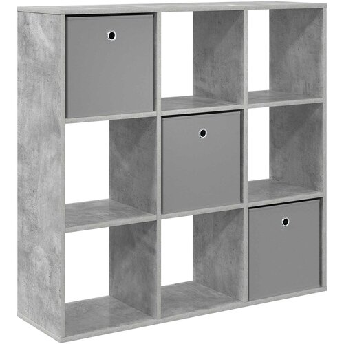  Kreveta s ladicama Betonski sivi 102 x 31 x 99,5 cm Slike