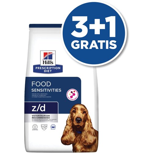 Hill’s Hill&#8217;s Prescription Diet Dog Z/D 10kg 3+1 GRATIS Cene