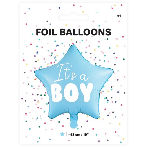 Folija Balon Dečko, Balon IT`S A BOY 48cm Slike