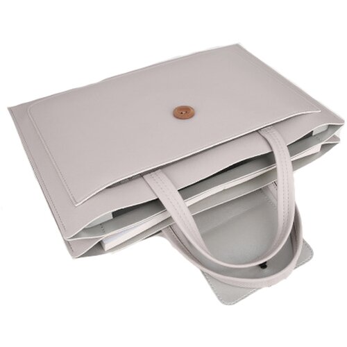 INF torba za prenosnik s štirimi predelki universal fit za 16-palčne prenosnike silvergrey, (21542028) Cene