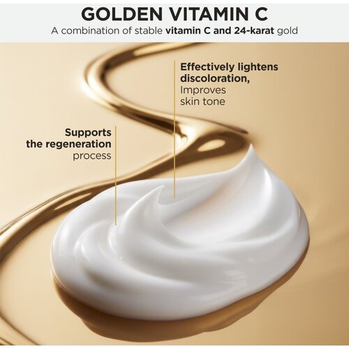 Eveline Cosmetics 24k Gold &amp;amp; Caviar 24K Gold Vitamin C učvrstitvena krema za predel okoli oči 15 ml Slike