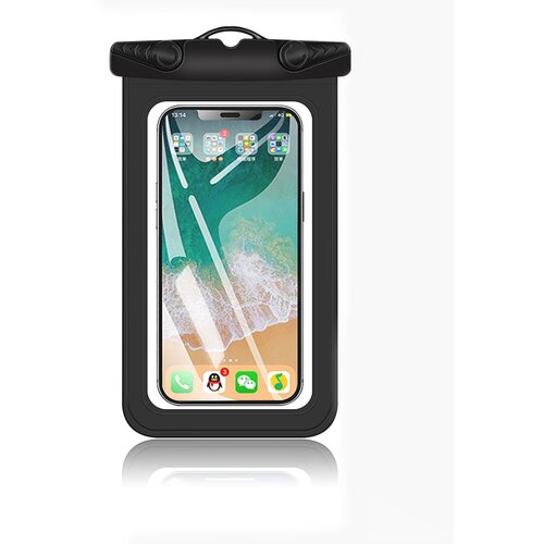 INF Vodoodporna torbica za mobilni telefon 7 inčev Black, (21261926) Slike