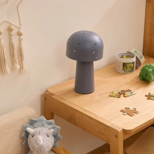 Atmosphera Dečija stona lampa STARRY MUSHROOM 1xE14/25W/230V plava Slike