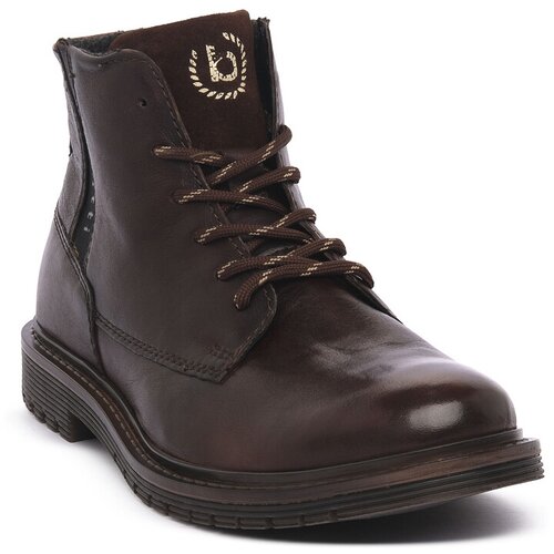 Bugatti Pol&amp;scaron;kornji SHOES 6000 BROWN Kostanjeva Slike