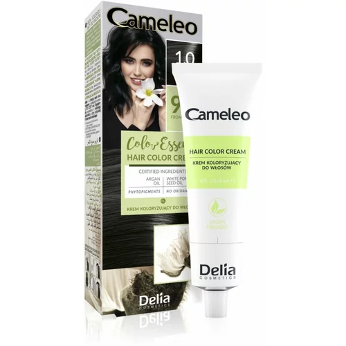 Delia Cosmetics Cameleo Color Essence barva za lase v tubici odtenek 1.0 Black 75 g