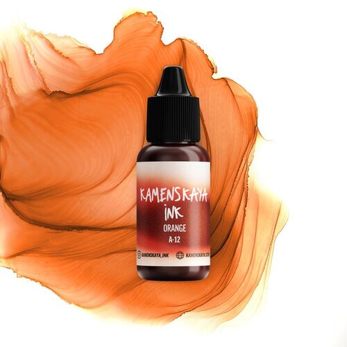 Alkoholno mastilo KAMENSKAYA A-LINE 15ml A-12 orange Slike