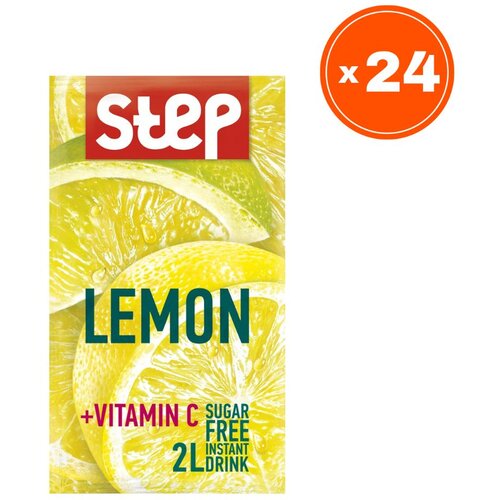 Step Sok na rastvaranje, Limun+vitamin C 9 g, 24 kesice Slike
