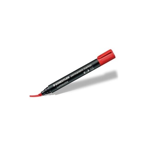 Marker STAEDTLER LUMOC.352-2,CRVENI,OKRUGLI VRH Slike
