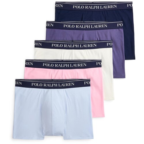 Polo Ralph Lauren Boksarice &amp;#039;Classic&amp;#039; mornarska / svetlo modra / lila / roza / bela Slike