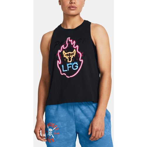 Under Armour Tank Top Pjt Rck W Neon Flame Tank-BLK - Women's Cijene