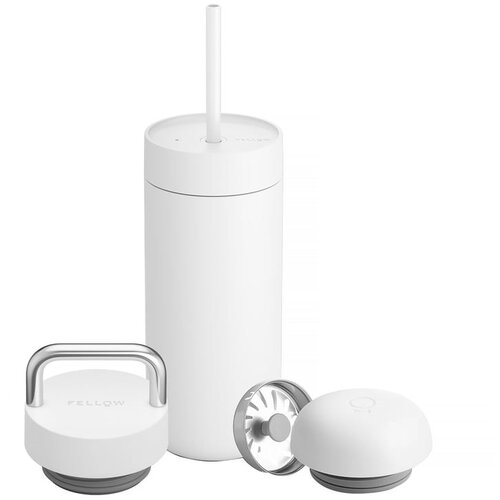 Fellow Carter thermal mug set + 3 caps white matt 473 ml Cijene