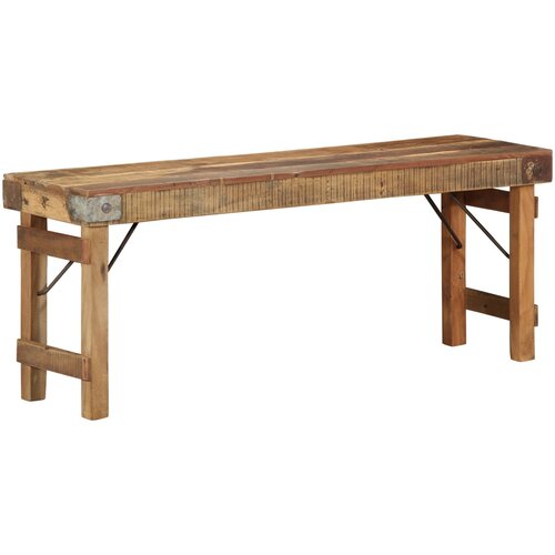 vidaXL klop 110x35x46 cm trden les recikliran Cene