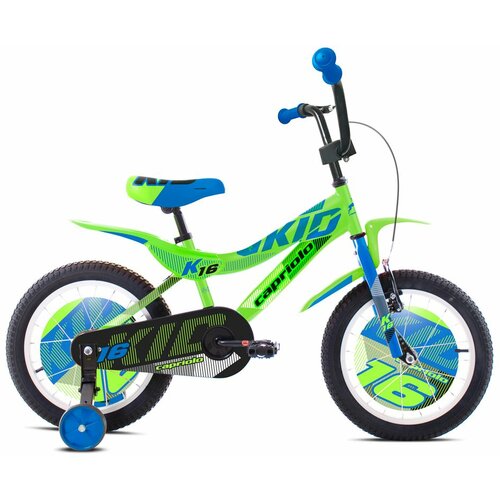 Capriolo Dečiji bicikl 16''HT KID plavo-zeleni Slike