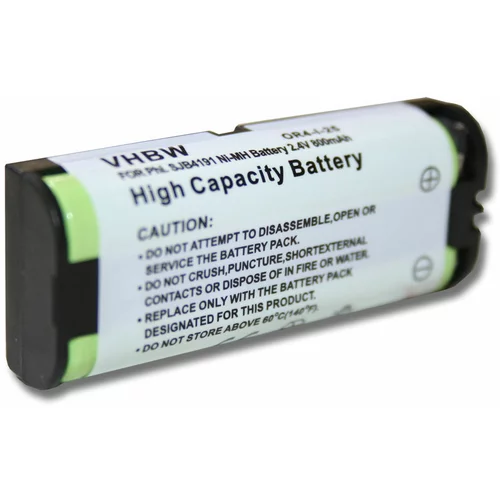 VHBW Baterija za Panasonic KX242 / KX2420 / KX2421, 800 mAh
