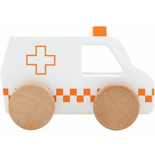 Tryco Wooden Ambulance Toy autić od drva 12m+ 1 kom