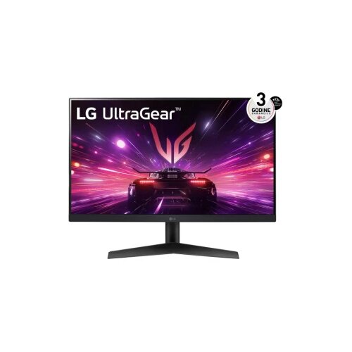 LG 24'' UltraGear IPS FHD 1920x1080@180Hz, 16:9, 1000:1, 1ms, 300 cd/m², 178º/178º, FreeSync, HDR 10, 1 HDMI, 1 DP, VESA 100x100mm, Tilt, Black, 3yw Cene