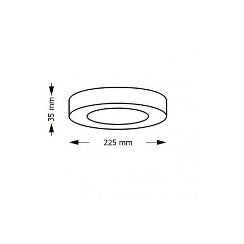 Bb Link led panel n/z KNC5-18W 6500K crni Slike