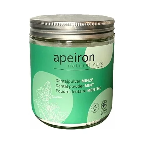Apeiron Auromère Mint zobni puder - 200 g kozarec za ponovno polnjenje