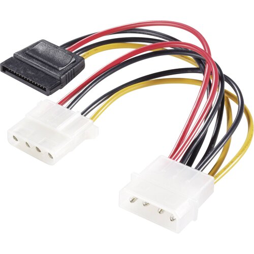 Renkforce Adapterski napajalni kabel \, iz IDE na SATA + IDE\, 15 cm SATA/IDE POWER-KABEL 15 CM, (20410832) Cene