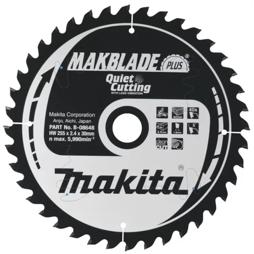 Makita žagin list TCT MAKBlade Plus, 200x30 mm, 36z, B-09802