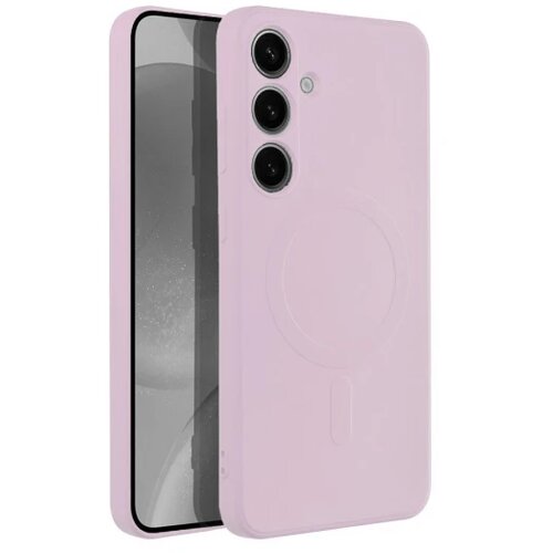 Silicone Mag Cover compatible with MagSafe maska za SAMSUNG S24 PLUS pink Cene