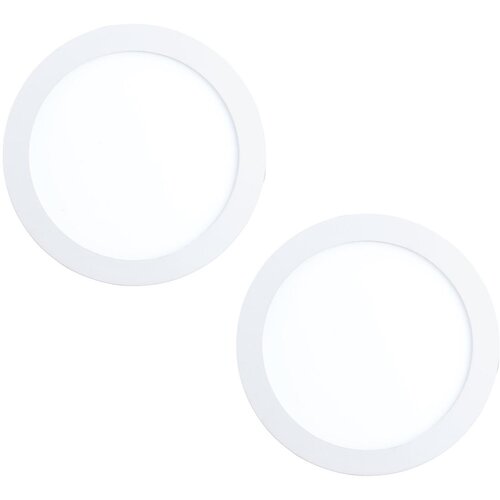 Eglo 32387 - KOMPLET 2x LED ugradnih plafonskih svetiljki FUEVA LED/15,5W/230V Slike
