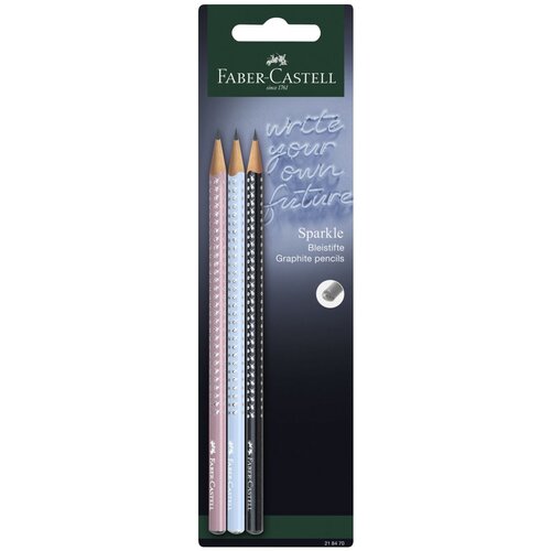 Faber-Castell Faber-Castell: GRIP Sparkle Harmony set od 3 grafitne olovke B Cijene