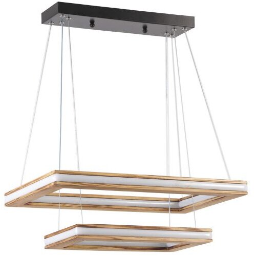 Opviq Lüx Bergama Küçük 2 Li Yanık Ledli Avize 3 Renk CopperOak Chandelier Slike