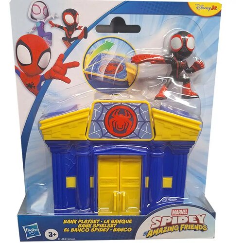 Hasbro P&amp;oacute;ki in njegovi čudoviti prijatelji: igralni komplet z banko in figurico Milesa Moralesa - Slike