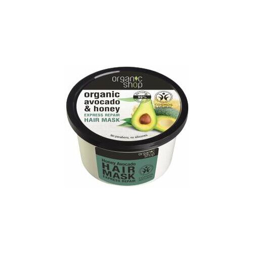 Organic Shop hair mask honey&avocado 250 ml Cene
