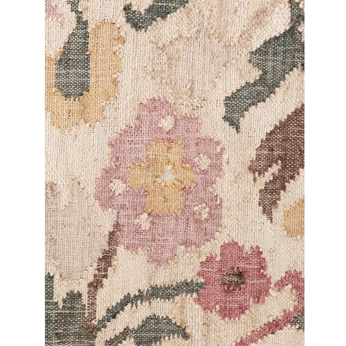 Elle Decoration Krem ručno rađena jutena staza 80x200 cm Roya Violette &amp;ndash; Slike