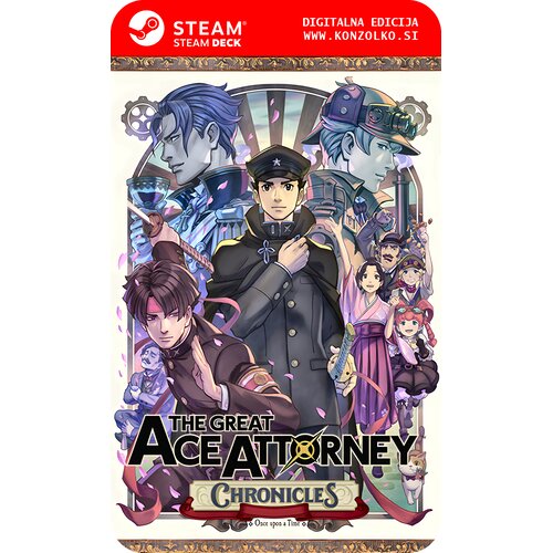 The Great Ace Attorney Chronicles - Steam koda brez &scaron;katlice (WINDOWS PC | STEAM DECK) Cene