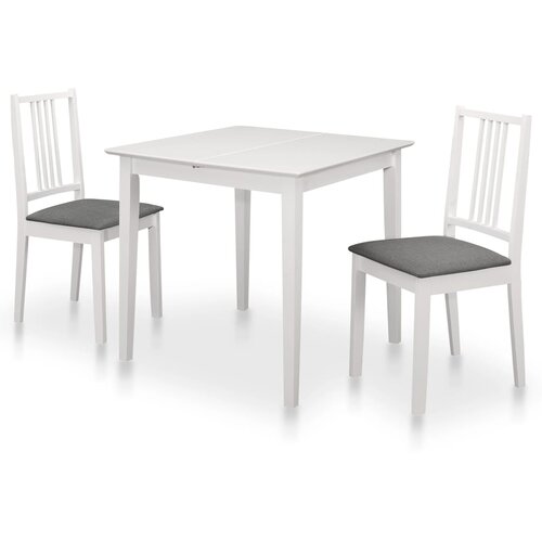  3-dijelni blagovaonski set od MDF-a bijeli Cijene