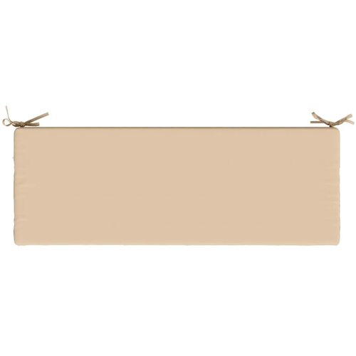  Jastučić za klupu SOEST 100% poliester Krem 120 x 40 x 8 cm - Krem 120 x 40 x 8 cm Melange Slike