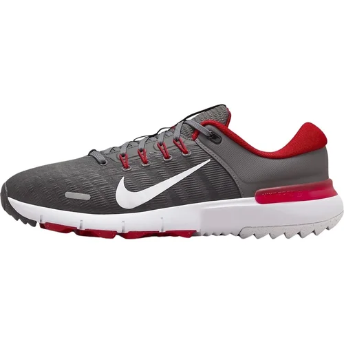 Nike Free Unisex Grey/University Red/Smoke Grey/White 43 Muške cipele za golf