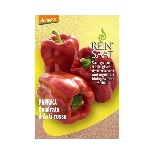ReinSaat Paprika "Quadrato d'Asti rosso" Cene