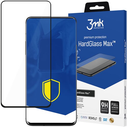 3mk ONEPLUS 7 PRO/7T PRO BLACK - HARDGLASS MAX, (22002060) Slike