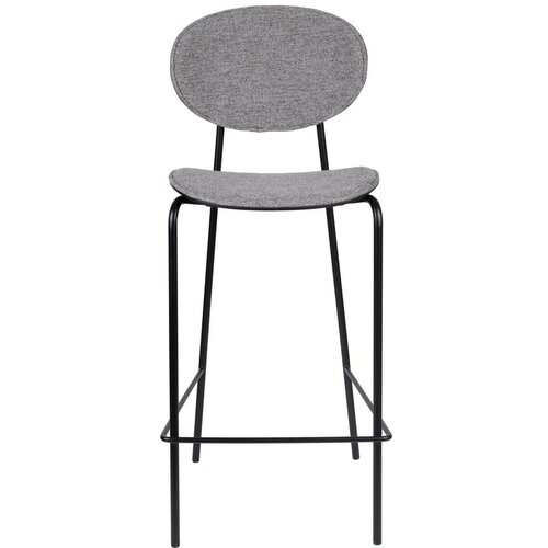 White Label Sivi barski stoli v kompletu 2 ks 96 cm Donny &amp;ndash; Slike