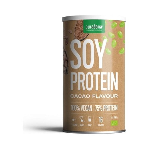 Purasana Veganski proteinski napitek - sojini proteini - Čokolada Cene