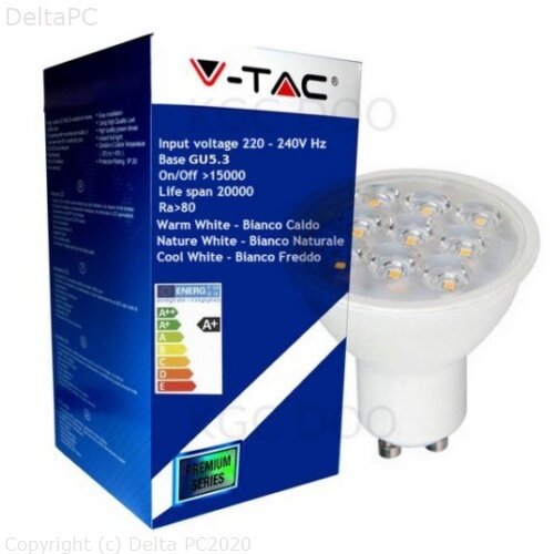 LED GU10 SMD 3W 6000k VT-1890 Cijene