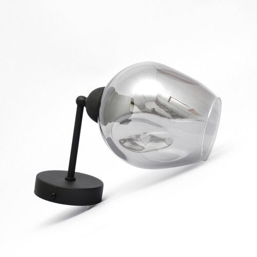  Zidna lampa LILI 1xE27/15W/230V crna/siva Slike